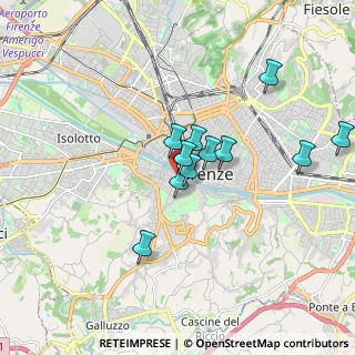 Mappa Piazza Nazario Sauro, 50124 Firenze FI, Italia (1.45545)