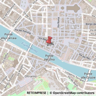 Mappa Borgo Santi Apostoli, 20r, 50123 Firenze, Firenze (Toscana)
