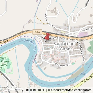 Mappa Via del Renaio, 5, 50014 Bagno a Ripoli, Firenze (Toscana)