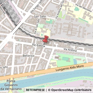 Mappa Via Aretina, 95, 50136 Firenze, Firenze (Toscana)