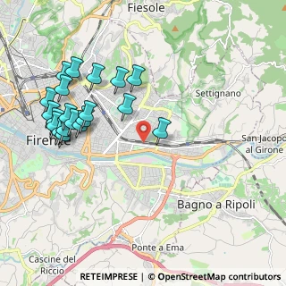 Mappa Via Augusto Barazzuoli, 50136 Firenze FI, Italia (2.308)