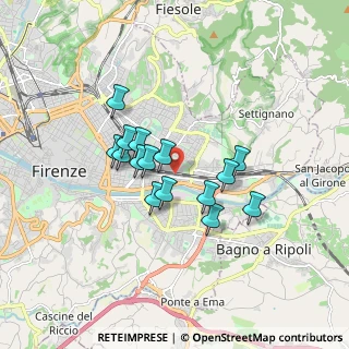 Mappa Via Augusto Barazzuoli, 50136 Firenze FI, Italia (1.34333)