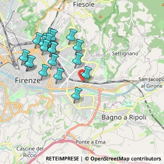 Mappa Via Augusto Barazzuoli, 50136 Firenze FI, Italia (2.2015)