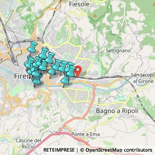 Mappa Via Augusto Barazzuoli, 50136 Firenze FI, Italia (2.0295)