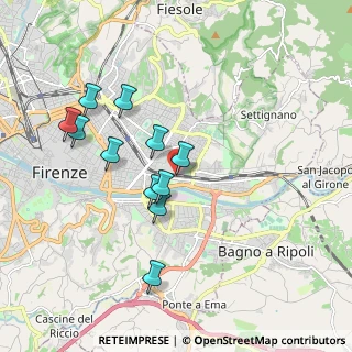 Mappa Via Augusto Barazzuoli, 50136 Firenze FI, Italia (1.74636)