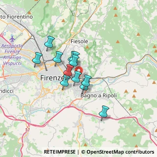 Mappa Via Augusto Barazzuoli, 50136 Firenze FI, Italia (2.52833)