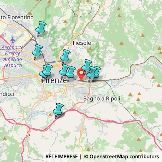Mappa Via Augusto Barazzuoli, 50136 Firenze FI, Italia (3.28)