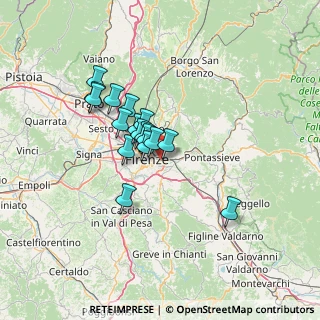 Mappa Via Augusto Barazzuoli, 50136 Firenze FI, Italia (10.21941)