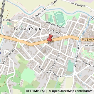 Mappa Via A. Gramsci, 15, 50055 Lastra a Signa, Firenze (Toscana)