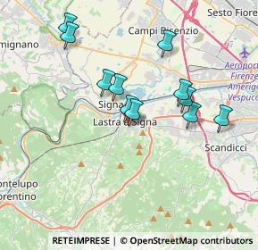 Mappa Via IV Agosto, 50055 Lastra a Signa FI, Italia (3.40364)