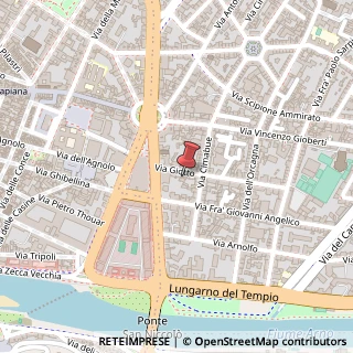 Mappa Via Giotto, 47, 50121 Firenze, Firenze (Toscana)