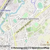 Hartă Fabriano