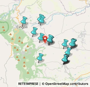 Mappa Via Palladio, 62011 Cingoli MC, Italia (3.6805)