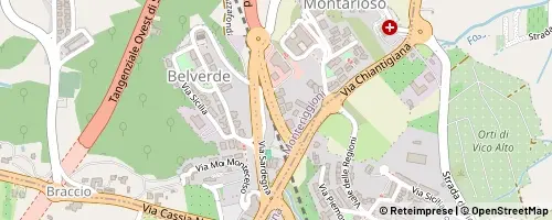 Mappa Monteriggioni