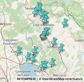 Mappa Piazza Partigiani, 06019 Umbertide PG, Italia (15.5855)