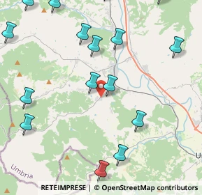 Mappa Piazza Partigiani, 06019 Umbertide PG, Italia (6.07611)