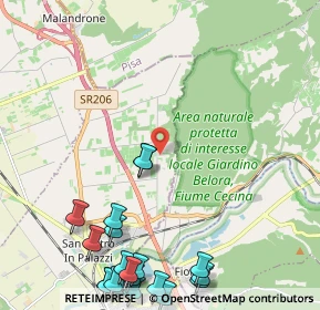 Mappa Via Gorizia, 57023 Cecina LI, Italia (3.2585)