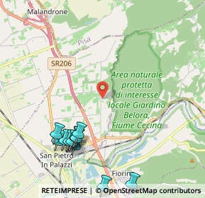 Mappa Via Gorizia, 57023 Cecina LI, Italia (2.70833)