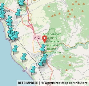 Mappa Via Gorizia, 57023 Cecina LI, Italia (6.3765)