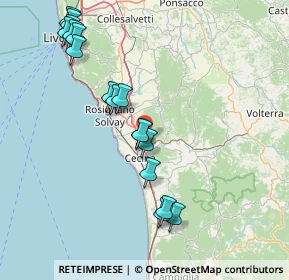 Mappa Via Gorizia, 57023 Cecina LI, Italia (17.40412)