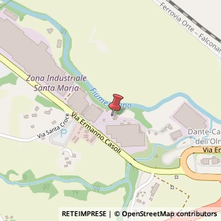 Mappa Via Ermanno Casoli, 6, 60044 Fabriano, Ancona (Marche)