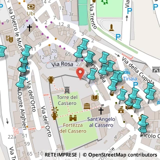 Mappa Via del Tribunale, 52043 Castiglion Fiorentino AR, Italia (0.06923)