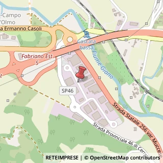 Mappa Loc. Via G. Ceresani Campo d'olmo, 60044 Fabriano AN, Italia, 60044 Fabriano, Ancona (Marche)