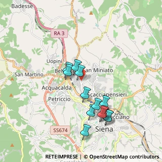 Mappa Strada di Vico Alto, 53018 Sovicille SI, Italia (1.82231)