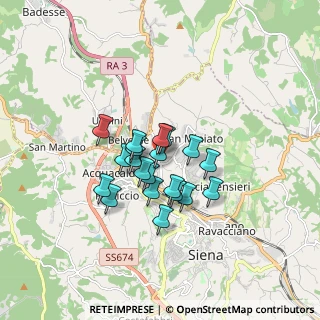 Mappa Strada di Vico Alto, 53018 Sovicille SI, Italia (1.209)