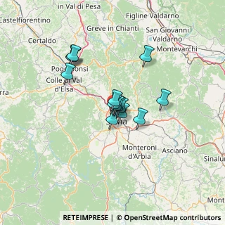 Mappa Strada di Vico Alto, 53018 Sovicille SI, Italia (9.58714)