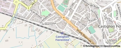 Mappa Castiglion Fiorentino