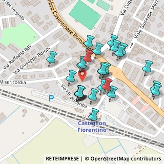 Mappa Piazza Emanuele Petri, 52043 Castiglion Fiorentino AR, Italia (0.1)