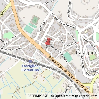 Mappa Via delle Vecchie Ciminiere, 52043 Castiglion fiorentino AR, Italia, 52043 Castiglion Fiorentino, Arezzo (Toscana)