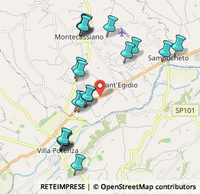 Mappa Località S.Egidio, 62010 Montecassiano MC, Italia (2.1305)