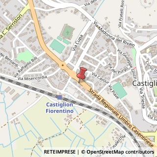 Mappa Strada Statale Umbro Casentinese Romagno, 33, 52043 Castiglion Fiorentino, Arezzo (Toscana)