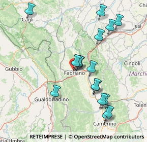 Mappa Via Luigi Fabbri, 60044 Fabriano AN, Italia (16.58813)