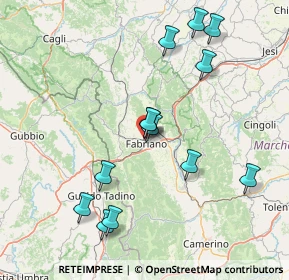 Mappa Via Luigi Fabbri, 60044 Fabriano AN, Italia (16.42231)