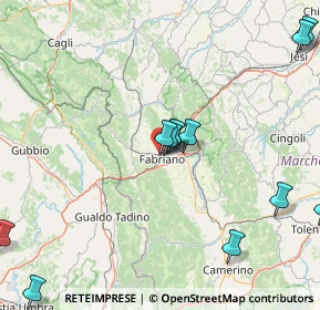 Mappa Via Luigi Fabbri, 60044 Fabriano AN, Italia (21.60692)