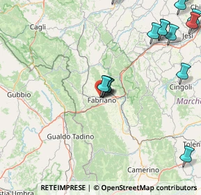 Mappa Via Luigi Fabbri, 60044 Fabriano AN, Italia (22.582)