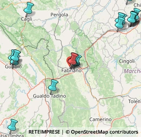 Mappa Via Luigi Fabbri, 60044 Fabriano AN, Italia (24.2105)