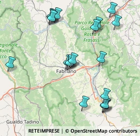 Mappa Via Engles Profili, 60044 Fabriano AN, Italia (9.2665)