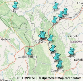 Mappa Via Engles Profili, 60044 Fabriano AN, Italia (17.12111)