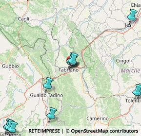 Mappa Via Engles Profili, 60044 Fabriano AN, Italia (25.05571)