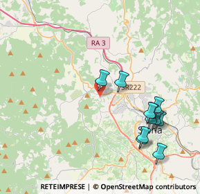 Mappa Strada del Petriccio e Belriguardo, 53100 Siena SI, Italia (4.34636)