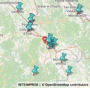 Mappa Strada del Petriccio e Belriguardo, 53100 Siena SI, Italia (16.442)