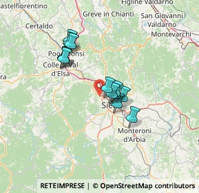 Mappa Strada del Petriccio e Belriguardo, 53100 Siena SI, Italia (10.92923)