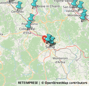 Mappa Strada del Petriccio e Belriguardo, 53100 Siena SI, Italia (20.86333)