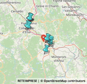 Mappa Strada del Petriccio e Belriguardo, 53100 Siena SI, Italia (11.49545)