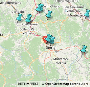 Mappa Strada del Petriccio e Belriguardo, 53100 Siena SI, Italia (17.45667)