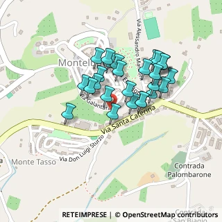 Mappa Via Giovagnetti, 62010 Montelupone MC, Italia (0.18519)